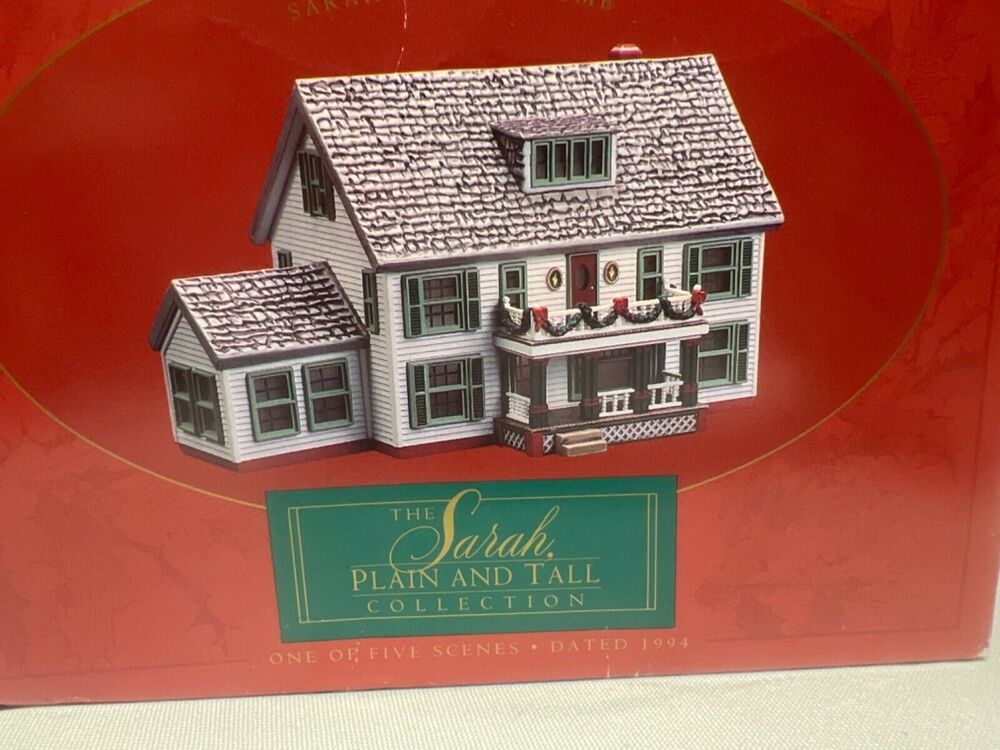 Vintage The Sarah Plain and Tall Collection Sarah's Maine Home Hallmark 1994